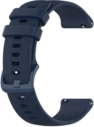 RhinoTech silicone Quick Release 18mm dark blue - Watch Strap - Main image