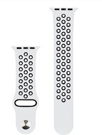 RhinoTech for Apple Watch 42/44/45mm White-Black - Watch Strap