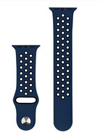 RhinoTech for Apple Watch 42/44/45mm Dark Blue-Black - Watch Strap