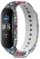 RhinoTech for Xiaomi Mi Band 5 Black Carnival Motif - Watch Strap