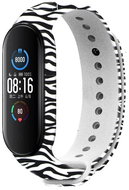 RhinoTech for Xiaomi Mi Band 5 Zebra Motif - Watch Strap