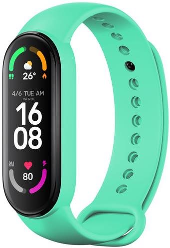 RhinoTech for Xiaomi Mi Band 6 Green-blue - Watch Strap - Main image
