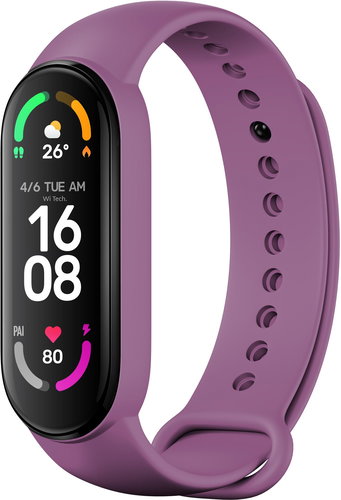 RhinoTech for Xiaomi Mi Band 6 Purple - Watch Strap - Main image