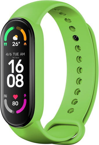 RhinoTech for Xiaomi Mi Band 6 Green - Watch Strap - Main image