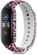 RhinoTech for Xiaomi Mi Band 3/4 Pink Cheetah Motif - Watch Strap