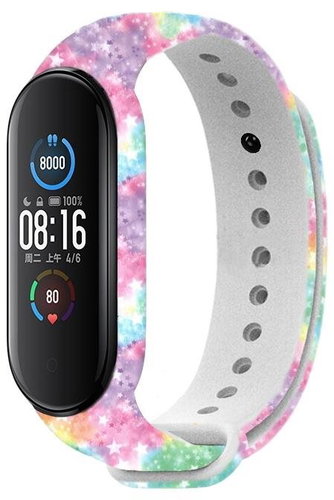 RhinoTech for Xiaomi Mi Band 3/4 Galaxy Motif - Watch Strap - Main image