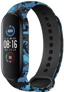 RhinoTech for Xiaomi Mi Band 5 Camouflage Blue-black - Watch Strap