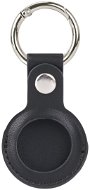 RhinoTech PU-Schlüsseletui für Apple AirTag schwarz - AirTag Schlüsselanhänger