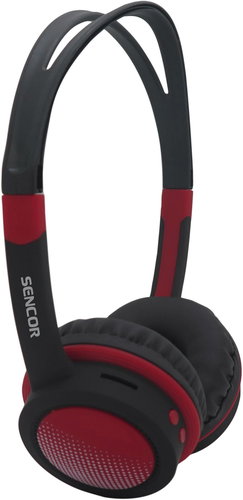Sencor SEP 702BT BK/RD - Wireless Headphones - Main image