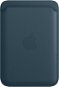 Apple Bőr pénztárca MagSafe-fel iPhone-hoz balti kék - MagSafe tárca