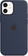Apple iPhone 12 Mini Silicone Case with MagSafe, Navy Blue - Phone Cover