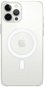 Apple iPhone 12 Pro Max Silikónový kryt s MagSafe priehľadný - Kryt na mobil