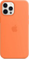 Apple iPhone 12 Pro Max Silikónový kryt s MagSafe kumkvatovo oranžový - Kryt na mobil