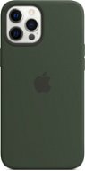 Apple iPhone 12 Pro Max ciprusi zöld szilikon MagSafe tok - Telefon tok