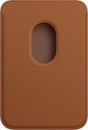 Apple Leather Wallet with MagSafe for iPhone Saddle Brown -  MagSafe Wallet
