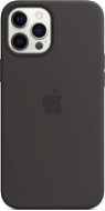 Apple iPhone 12 Pro Max Silicone Case with MagSafe, Black - Phone Cover