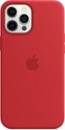 Apple iPhone 12 Pro Max Silicone Case with MagSafe, Red - Phone Cover