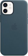 Apple iPhone 12 Mini Kožený kryt s MagSafe baltsky modrý - Kryt na mobil
