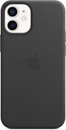 Phone Cover Apple iPhone 12 Mini Leather Case with MagSafe, Black - Kryt na mobil