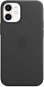 Kryt na mobil Apple iPhone 12 Mini Kožený kryt s MagSafe čierny - Kryt na mobil