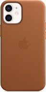 Apple iPhone 12 Mini Leather Case with MagSafe, Saddle Brown - Phone Cover