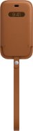 Apple iPhone Mini Leather Sleeve with MagSafe Saddle Brown - Phone Case
