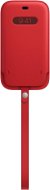 Apple iPhone 12 a 12 Pro Kožený návlek s MagSafe (PRODUCT) RED - Puzdro na mobil