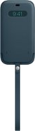 Apple iPhone 12 Pro Max balti kék bőr MagSafe tok - Mobiltelefon tok