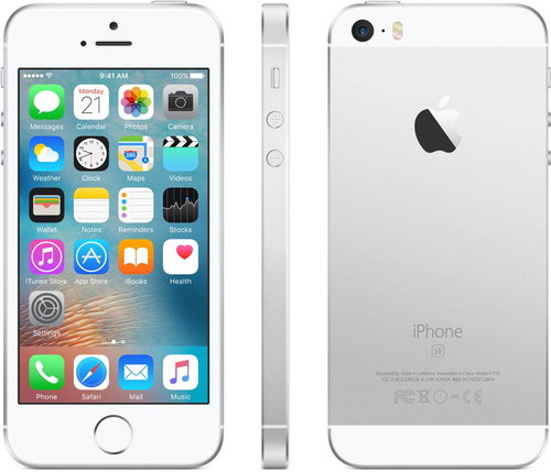 iPhone SE 32GB Silver - Mobile Phone - Main image