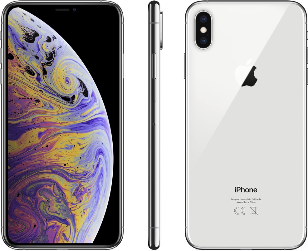 iPhone xs max 64gb（iPhone Xs Max 64GB Silver - Mobile Phone