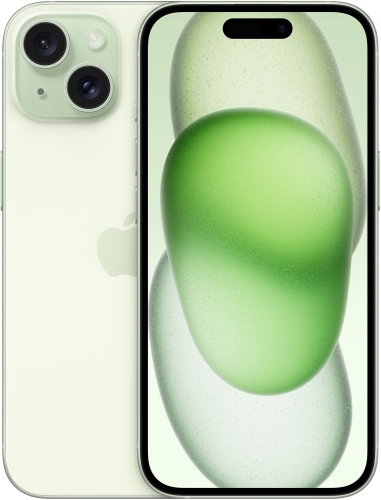 iPhone 15 128GB Green (Cat. B) - Mobile Phone - Main image