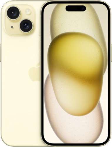 iPhone 15 128GB Yellow - Mobile Phone - Main image