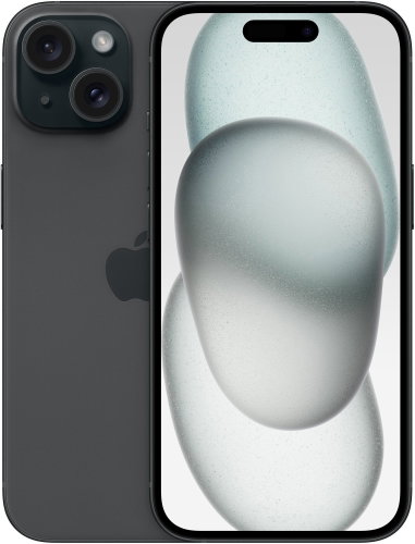 iPhone 15 Plus 256GB černá (kat.C) - Mobile Phone - Main image