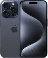 Refurbished iPhone 15 Pro 128GB Blue Titanium - Mobile Phone