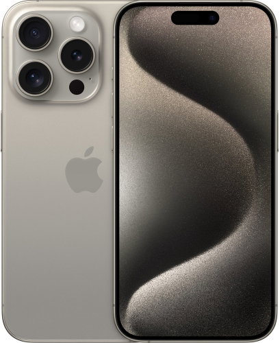 iPhone 15 Pro 128GB přírodní titan (kat.C) - Mobile Phone - Main image