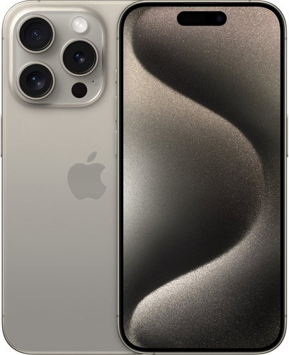 iPhone 15 Pro 256GB Natural Titanium - Mobile Phone - Main image