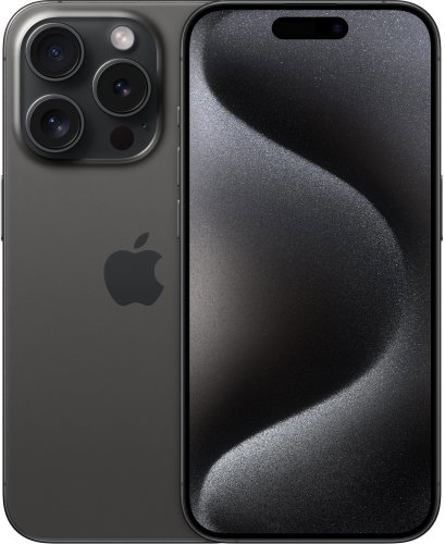iPhone 15 Pro 1TB černý titan (kat.B) - Mobile Phone - Main image