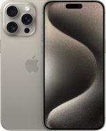 Refurbished iPhone 15 Pro Max 256GB natural titanium - Mobile Phone