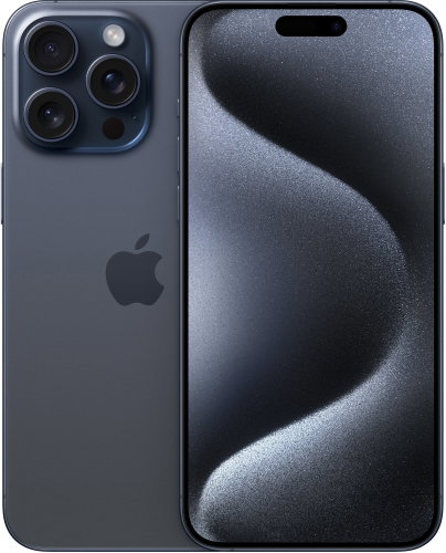 iPhone 15 Pro Max 1TB modrý (kat.C) Main image iPhone 15 Pro Max 1TB modrý (kat.C) - Mobile Phone - Main image