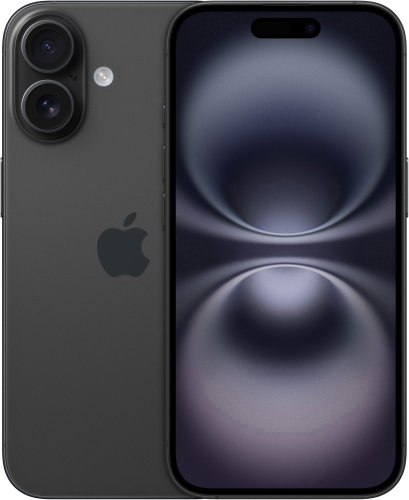 iPhone 16 128GB černá (kat.C) - Mobile Phone - Main image