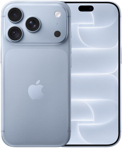 iPhone 18 Pro 1TB ledovcově modrá - Mobile Phone - Main image