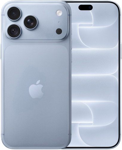 iPhone 18 Pro Max 2TB ledovcově modrá - Mobile Phone - Main image