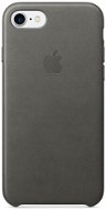 iPhone 7 Leather Case Storm Gray - Ochranný kryt