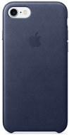 iPhone 7 kožený kryt polnočne modrý - Ochranný kryt