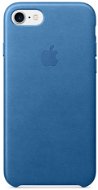 iPhone 7 Leder Case - Farbe Meerblau - Schutzabdeckung