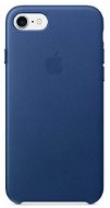 iPhone 7 Leder Case - Farbe Saphir - Schutzabdeckung