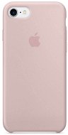 iPhone 7 Silikónový kryt pieskovo ružový - Ochranný kryt