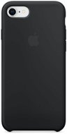 iPhone 8/7 Silikónový kryt čierny - Kryt na mobil