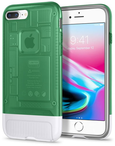 Spigen Classic C1 Sage iPhone 8 Plus/7 Plus - Phone Cover - Main image