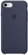 iPhone 8/7 Silikónový kryt polnočne modrý - Kryt na mobil